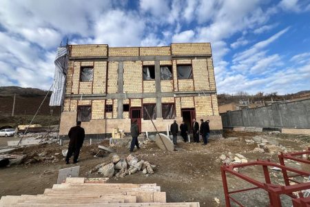 مرکز جامع سلامت روستای واوان میرآباد در مرحله پایانی ساخت