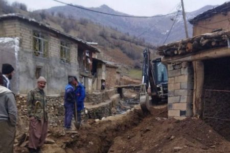 گازرسانی به ۵ روستای محور نوآباد شهرستان میرآباد در مراحل‌پایانی