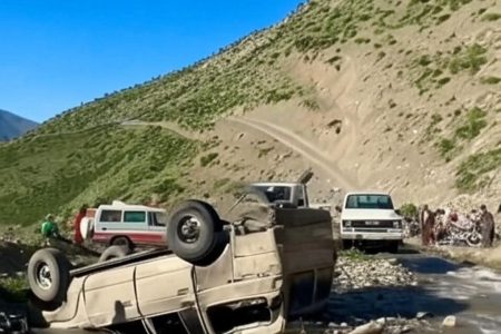 ۷ کشته و مجروح بر اثر واژگونی خودرو در جاده روستایی ماشکان پیرانشهر